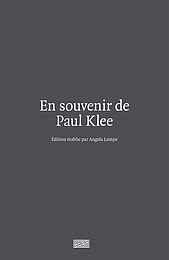 En souvenir de Paul Klee | Ecrits
