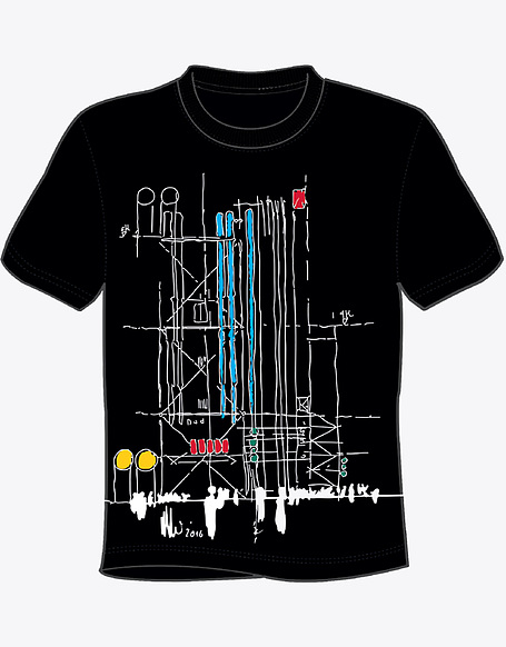 T-shirt | 40 ans du Centre Pompidou