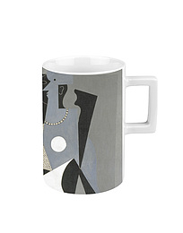 Picasso Mug - Arlequin et femme au collier | Cubism
