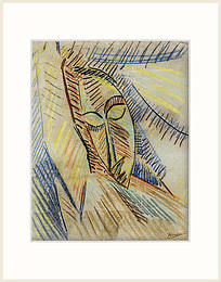 Picasso Reproduction - Tête de femme | Cubism