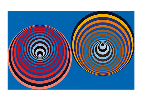 Set of 100 Vasarely Postcards - OERVENG COSMOS