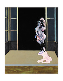 Set of 100 BACON Postcards - Female Nude Standing in a Doorway