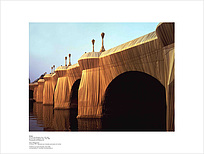 Reproduction | Christo The Pont Neuf Wrapped 1985