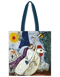 Tote bag | Marc Chagall Les mariés de la Tour Eiffel