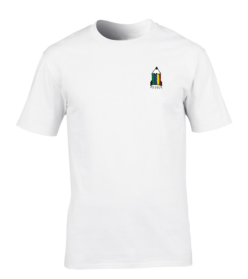 T-shirt JCC+, Crayon Fusée