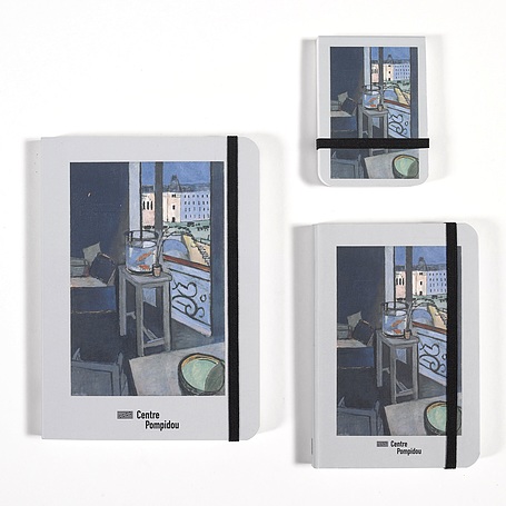 Set of 3 Matisse Notebooks - Intérieur au bocal de poissons rouges