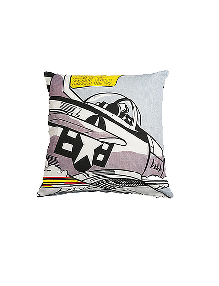 Lichtenstein Pillow cover - Airplane