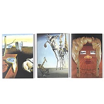 Set of 3 Dalí Notebooks