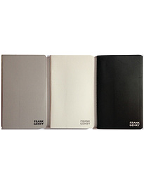 Set of 3 Frank Gehry Notebooks